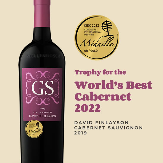 David Finlayson GS 2019 Worlds Best Cabernet