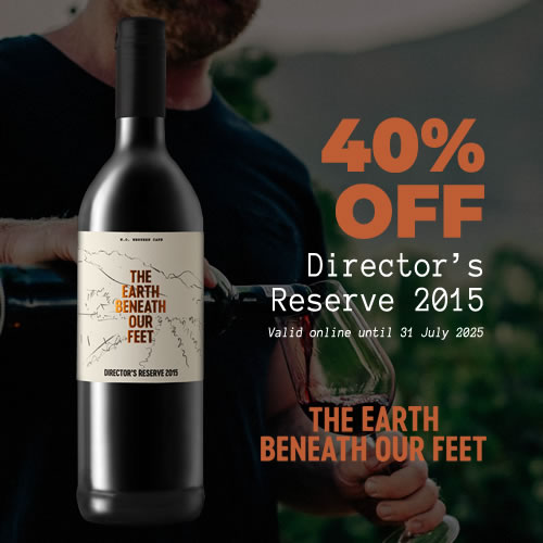 40% Off The Earth Beneath Our Feet Director's Reserve 2015