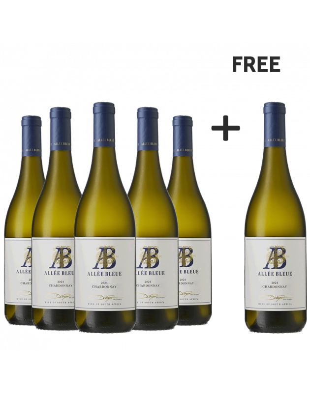 Allee Bleue Estate Chardonnay 2024 Buy 5 and get 1 Free